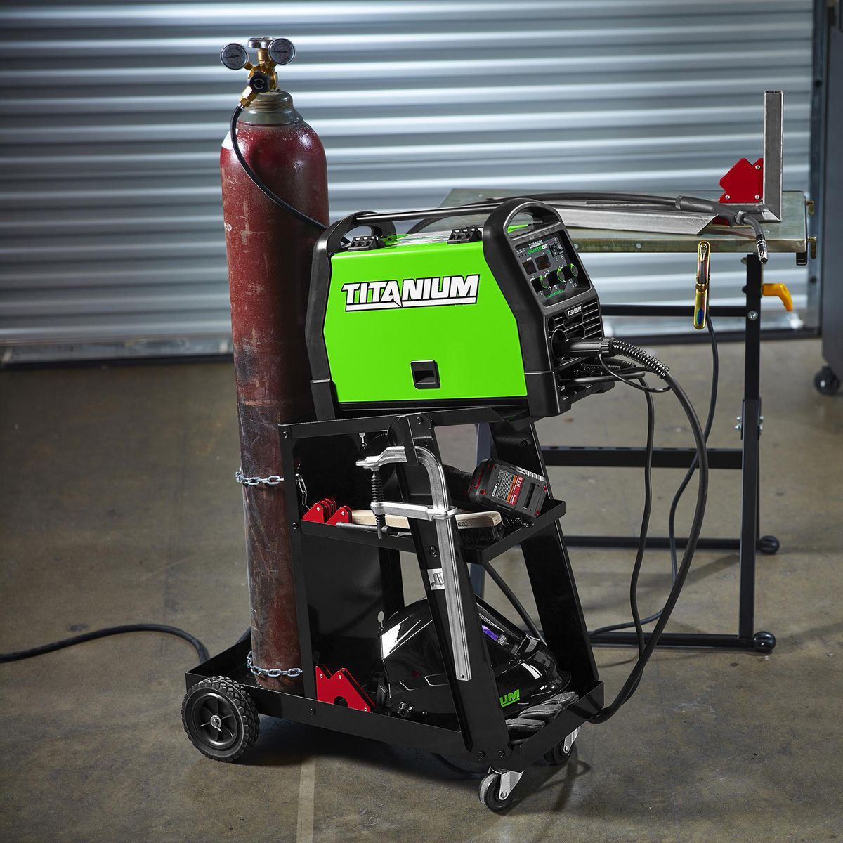 100 lb. Capacity Welding Cart F8541