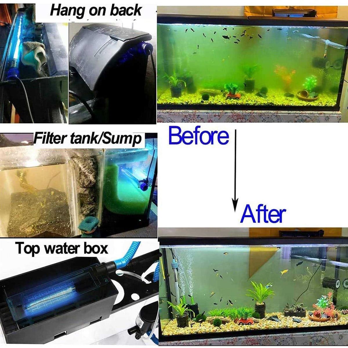 3W UV Aquarium Clean Light E21789