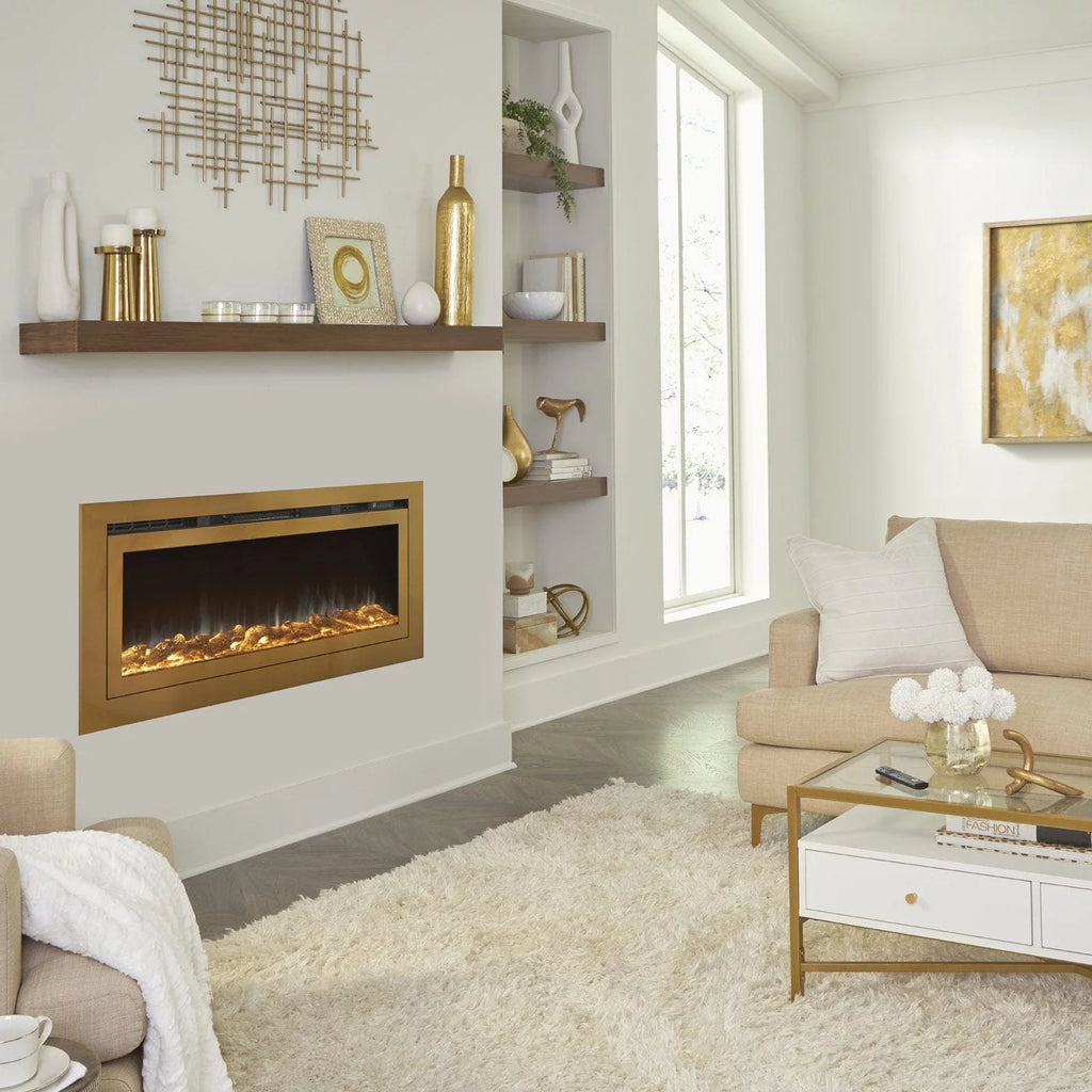 50" Recessed Smart Electric Fireplace D1659