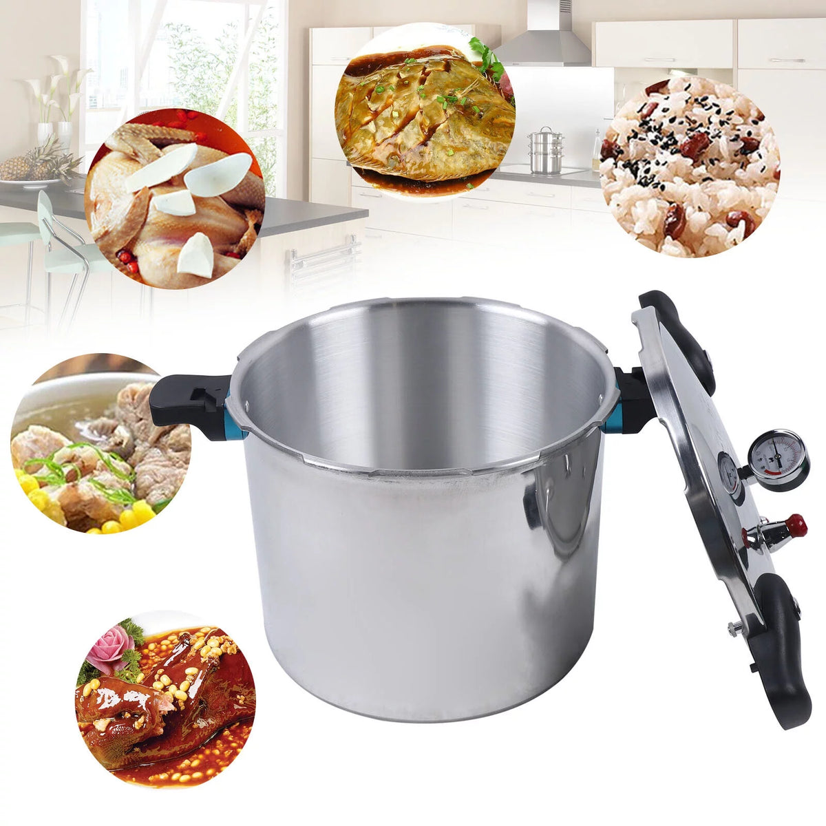 Aluminium 22L Pressure Cooker M32081