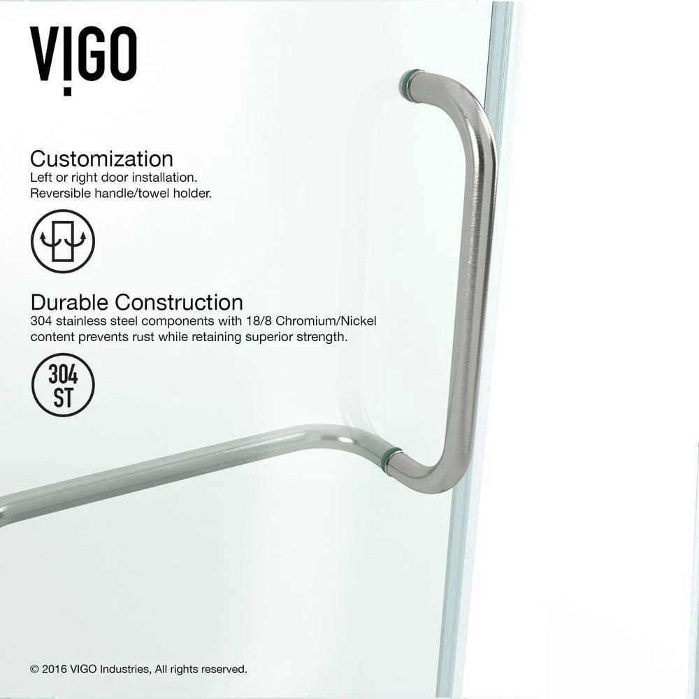 Frameless Neo-Angle Shower Enclosure with Low-Profile Base F6516