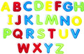 Translucent Acrylic Upper Case Letters in Assorted Colors E49406