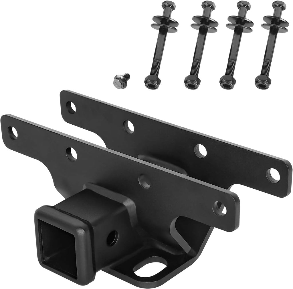 2" Rear Receiver Hitch Trailer Hitch Kit, Black, Pack of 2 F636
