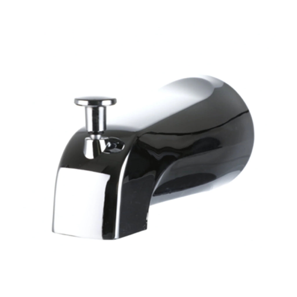 Chrome Tub Spout with Front Pull-up Diverter S641