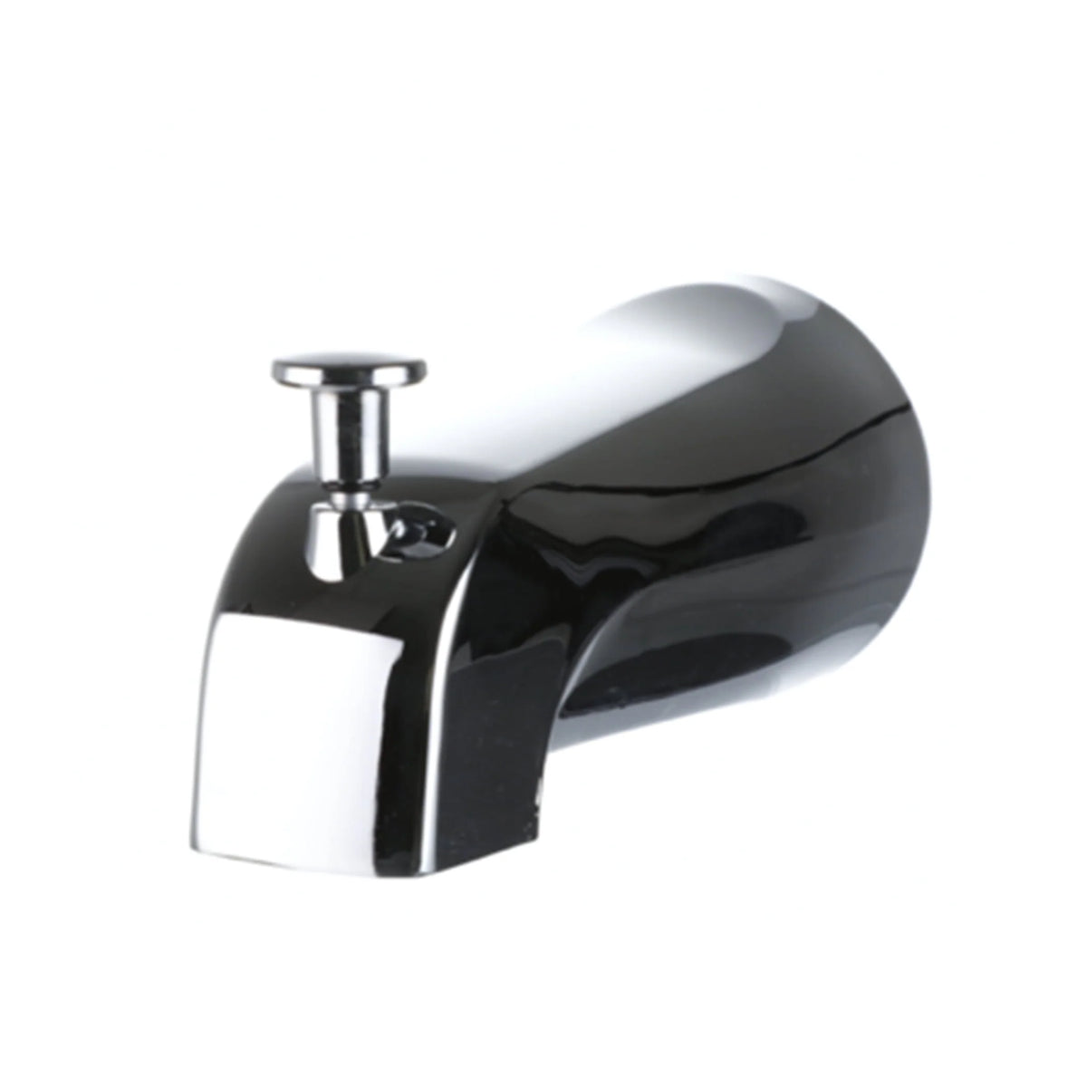 Chrome Tub Spout with Front Pull-up Diverter S641