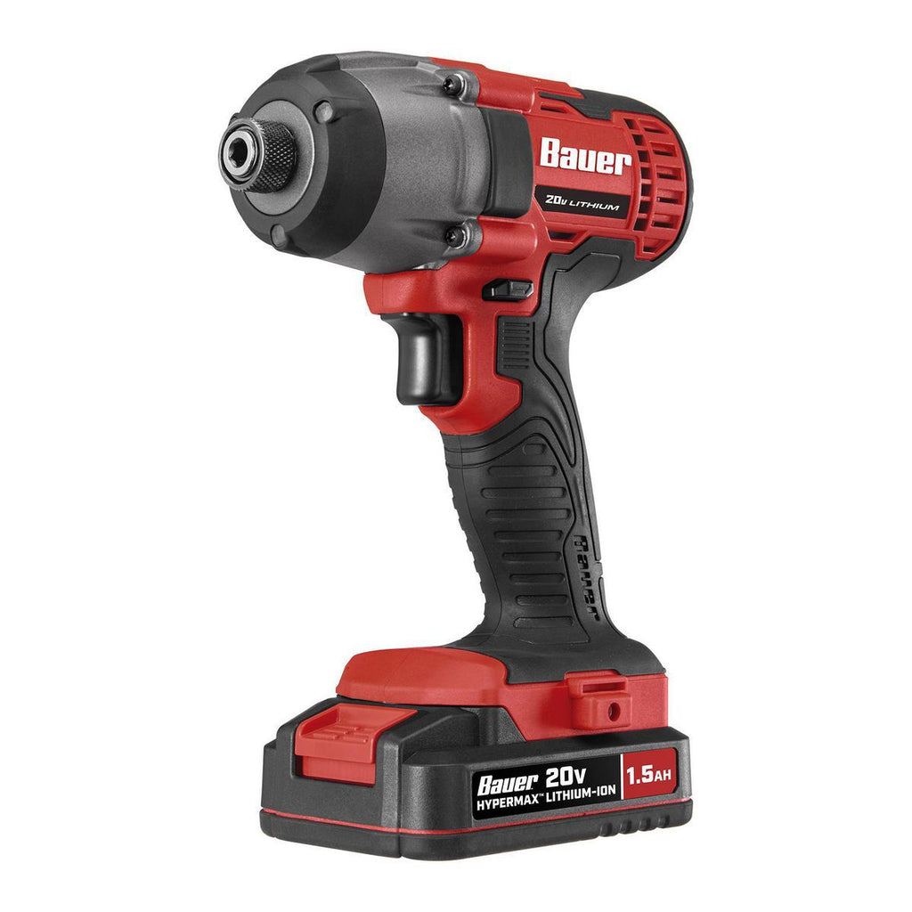 20V Cordless 1/4 in. Hex Compact Impact Driver Kit with Battery and Charger O73290