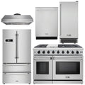 48 Gas Range, Range Hood, Refrigerator, Dishwasher, Ice Maker P720