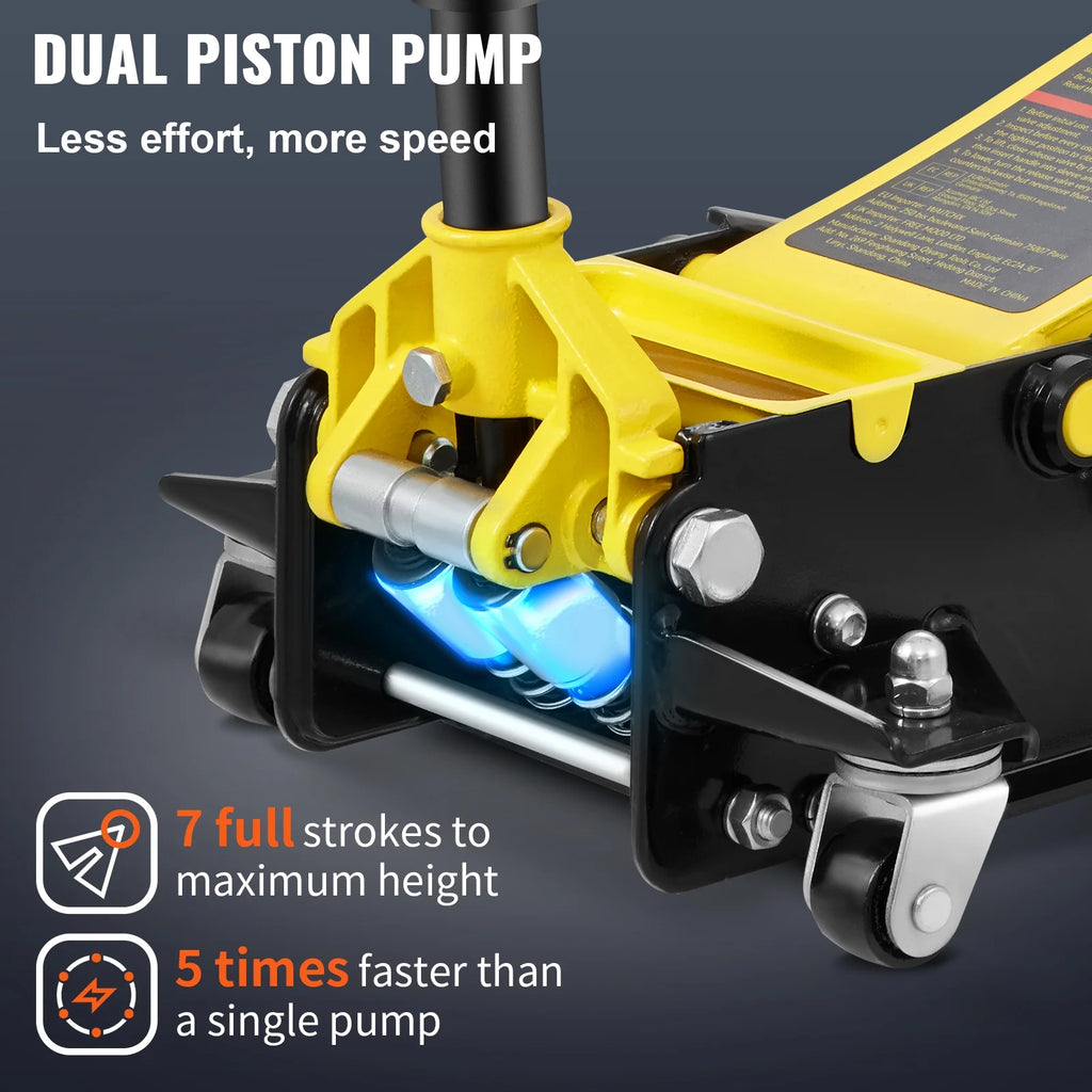 4 Ton Heavy Duty Steel Floor Jack V46190