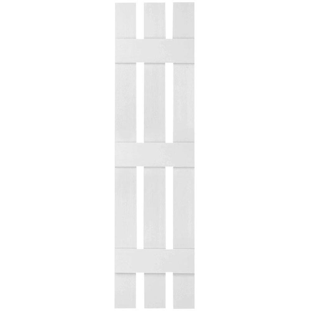 12x22W x 59x22H Vinyl Board-n-Batten Shutters V8269