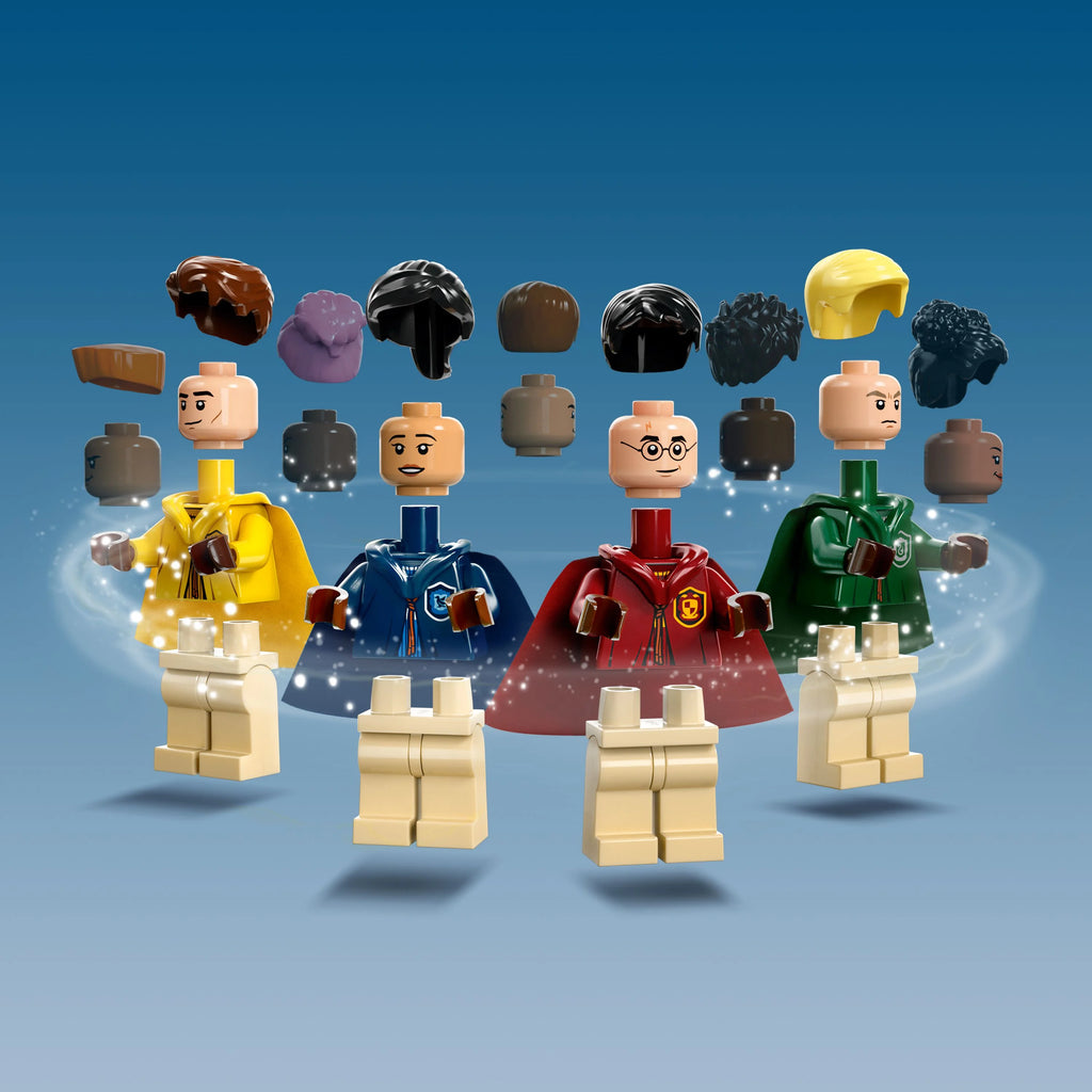 Buildable Harry Potter Toy with 4 Customizable Minifigures E721