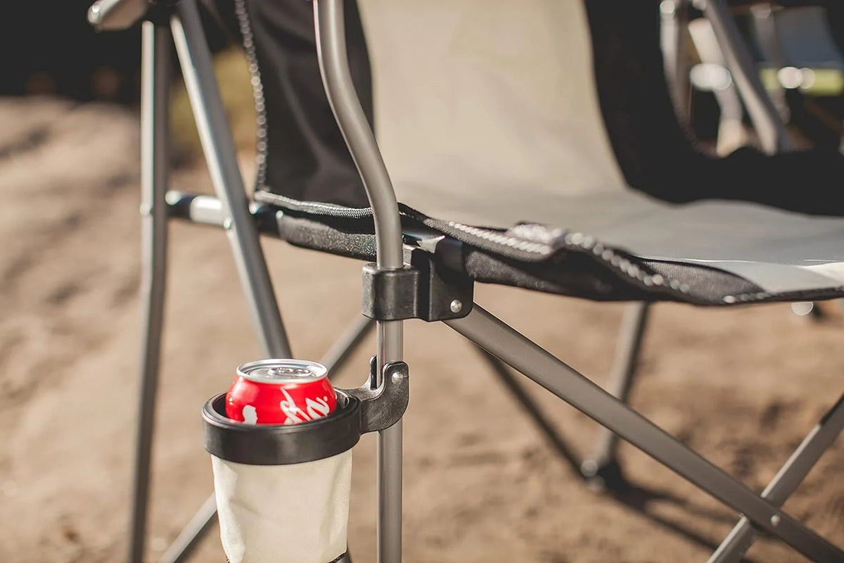 XXL Camp Chair with Cooler and Carry Bag F22473