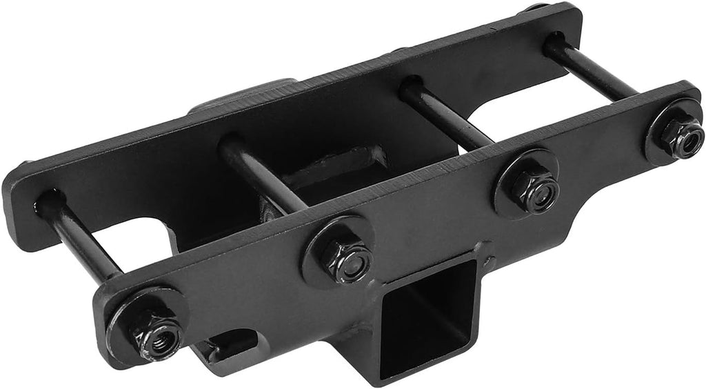 2" Rear Receiver Hitch Trailer Hitch Kit, Black, Pack of 2 F636
