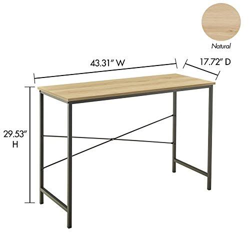 Natural Gray 4-Tier Bookcase E302