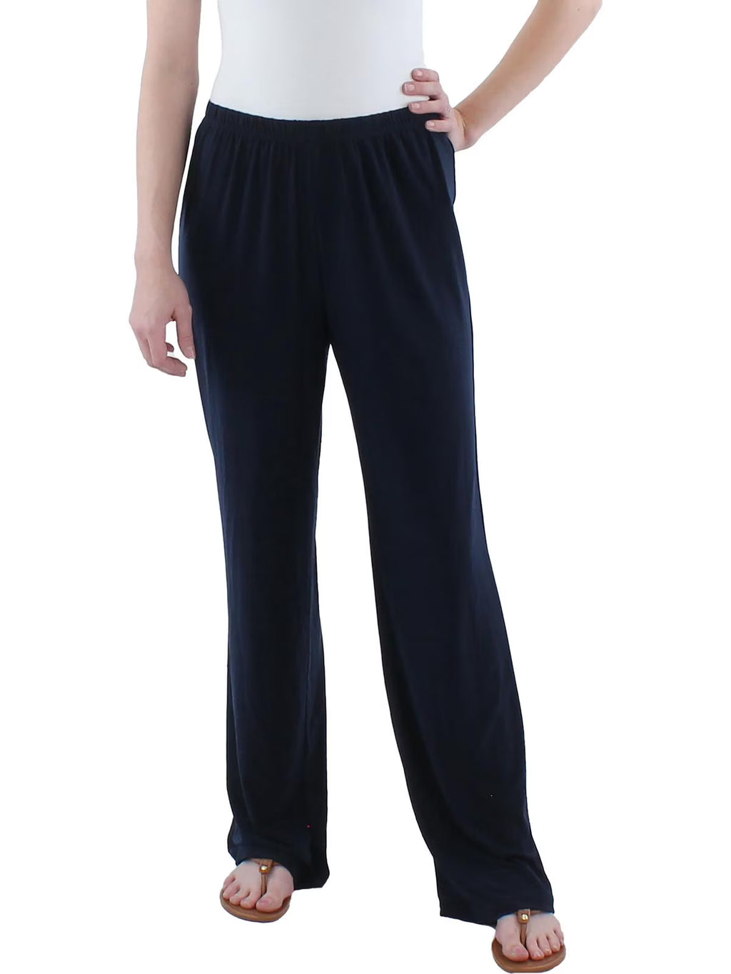 Knit Straight Leg Dress Pants H395
