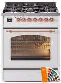 30 Dual Fuel Propane Gas Range with Copper Trim L938989