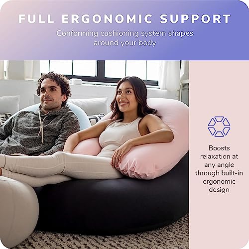 Gray Micro-Bead Filling Backrest R699