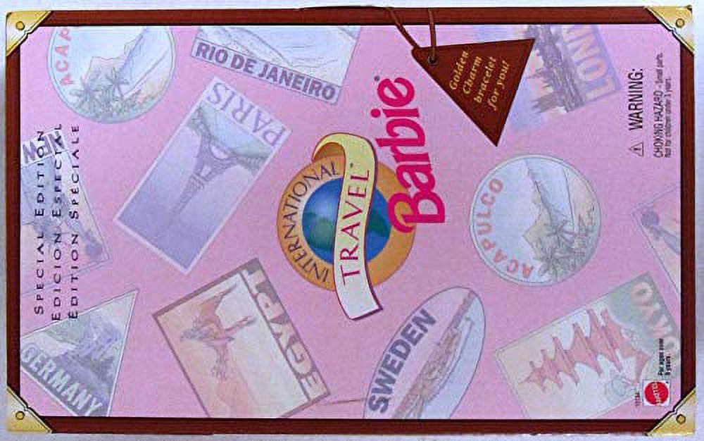 Barbie Doll Special Edition with Golden Charm Bracelet H1844