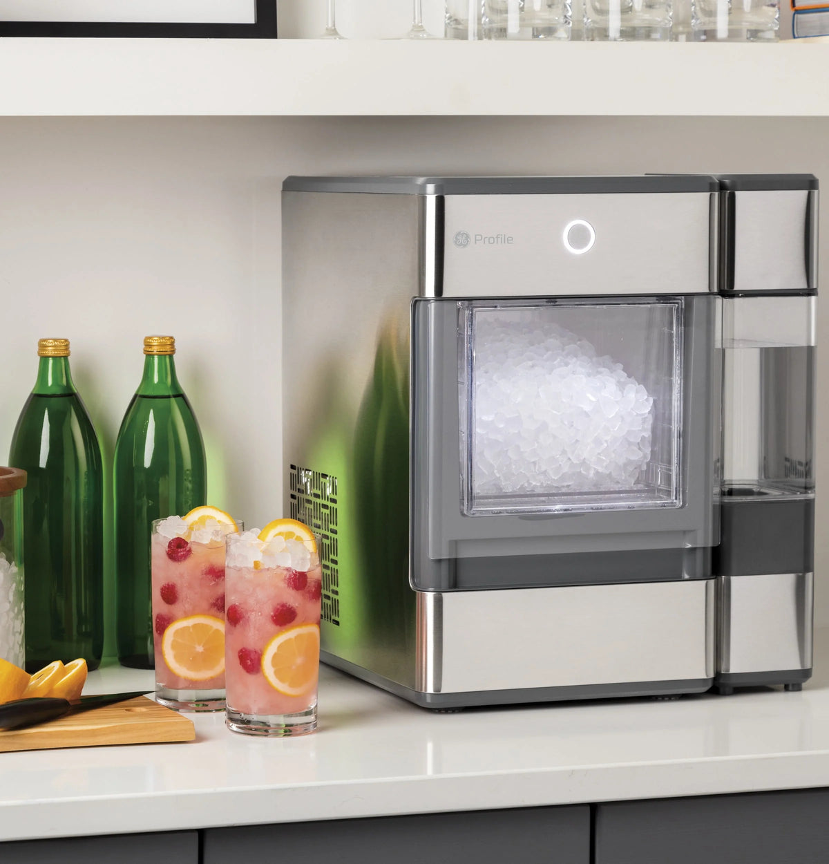 Countertop Stainless Steel Ice Maker H46307