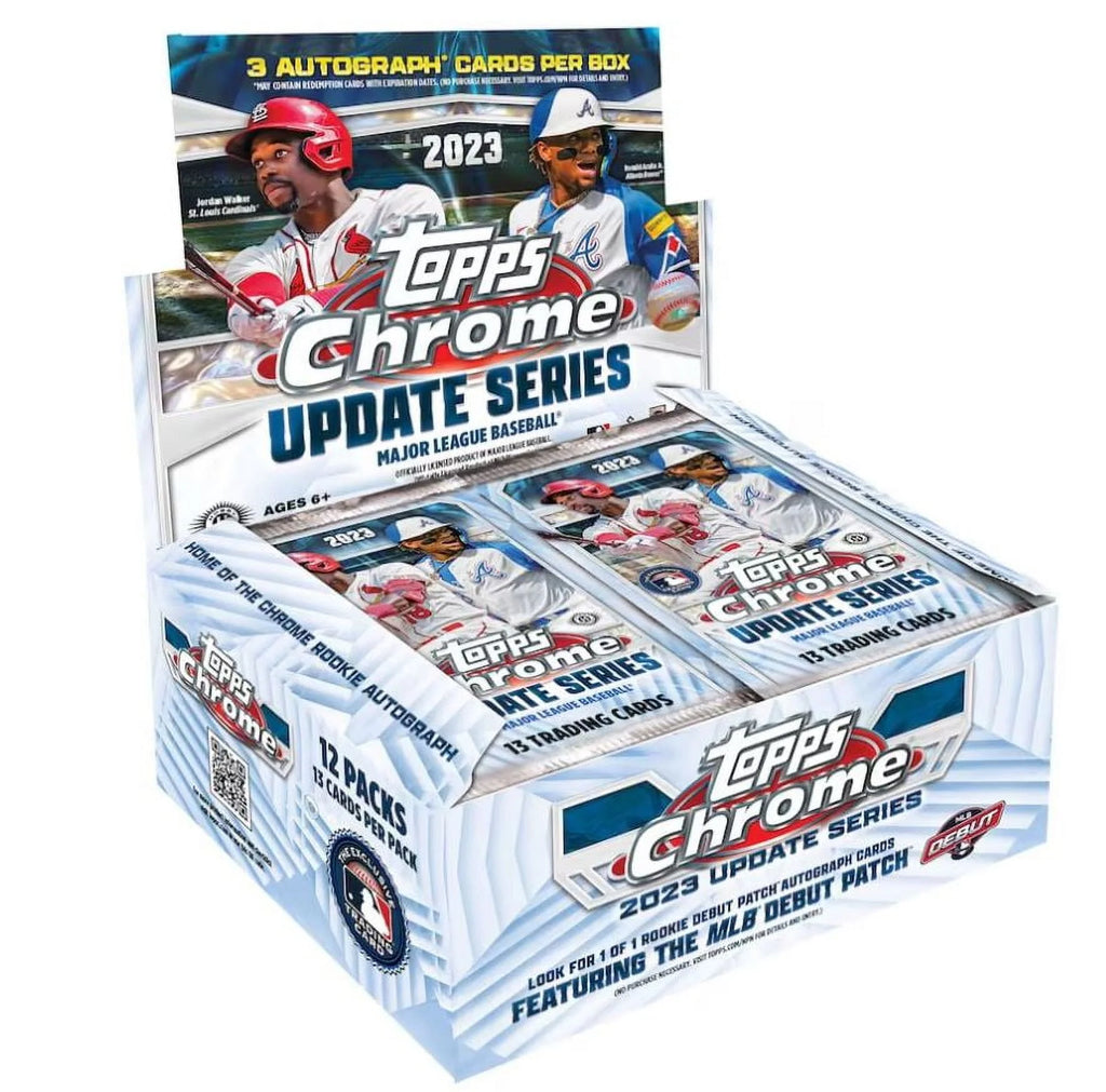 2023 Chrome Update Series Baseball Trading Card Hobby Jumbo Box M8264