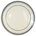 Warm White Stoneware Luncheon Plate P210824