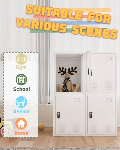 19.7" H Metal Locker Storage Cabinet with 1 Doors P447
