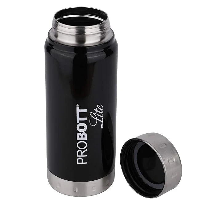 Black Stainless Steel Water Bottle 750ml O370