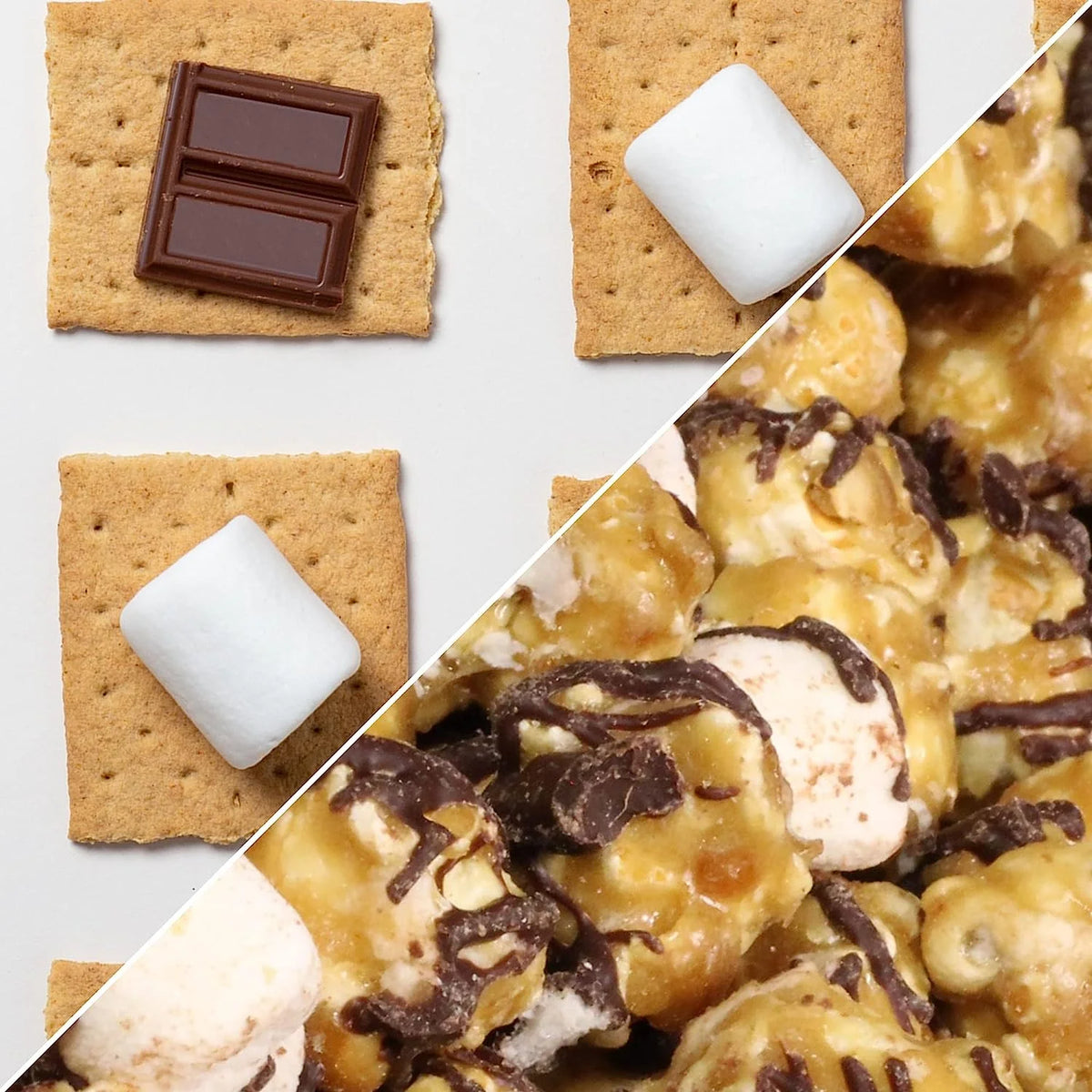 Chocolate S'mores Popcorn 2 Lbs T494