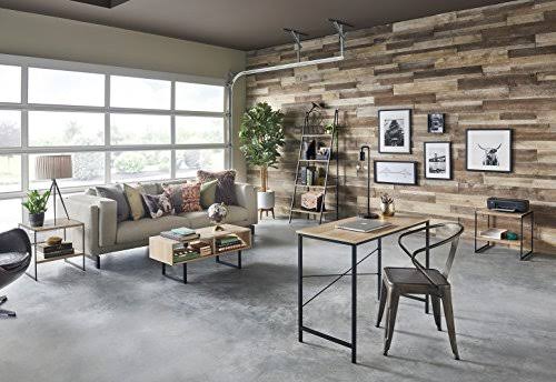 Natural Gray 4-Tier Bookcase E302