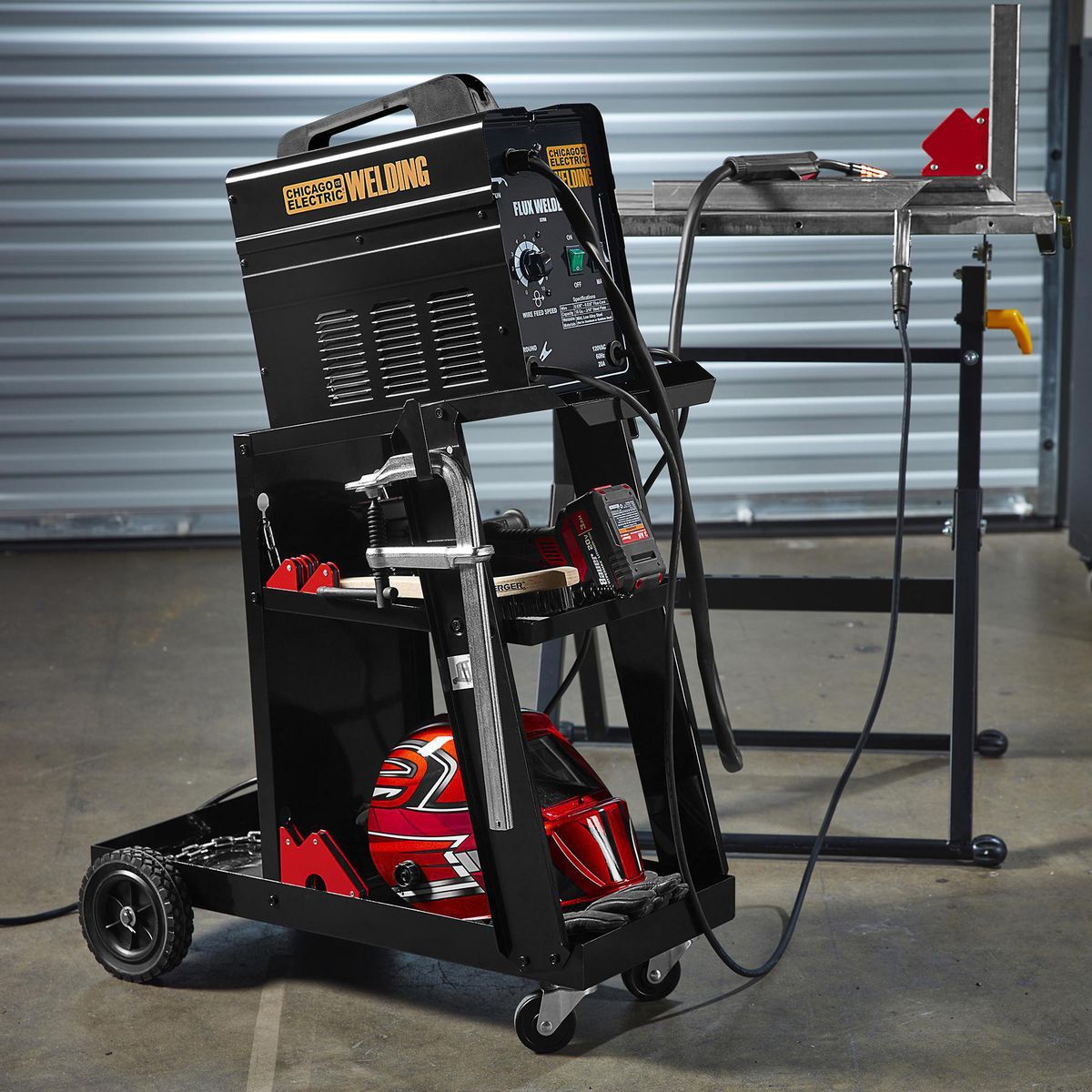 100 lb. Capacity Welding Cart F8541