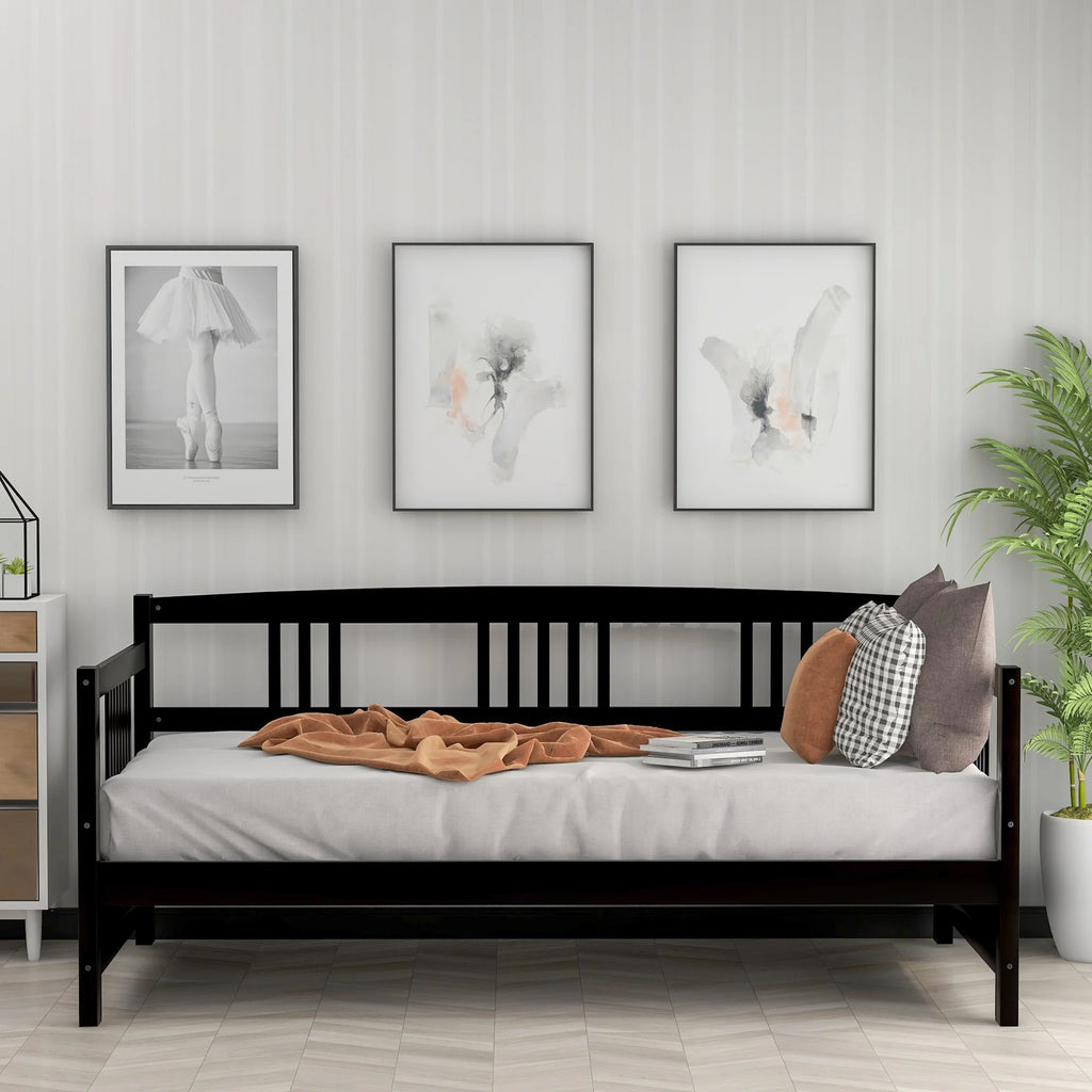 Solid Wood Twin Size Daybed C741