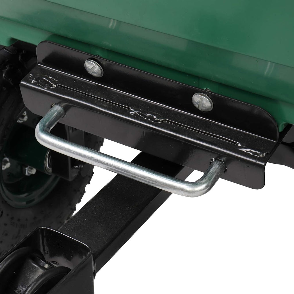 Heavy-Duty Wagon Garden Dump Cart with 10" Big Wheel, 550-Pound Capacity R610956