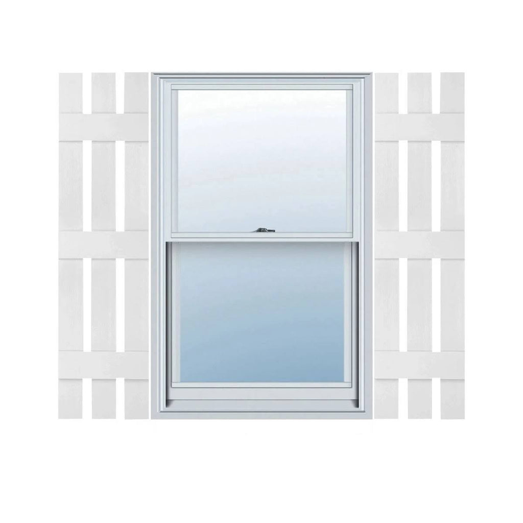 12x22W x 59x22H Vinyl Board-n-Batten Shutters V8269