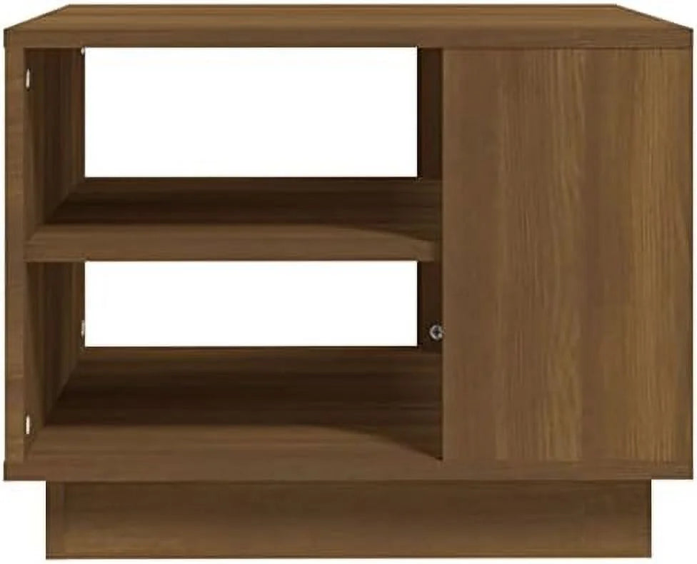 Brown Oak Engineered Wood Coffee Table I600