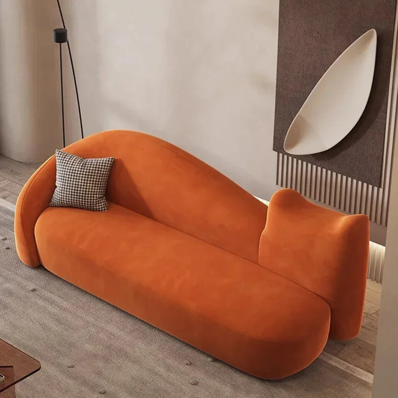 White Modern Sofa A687