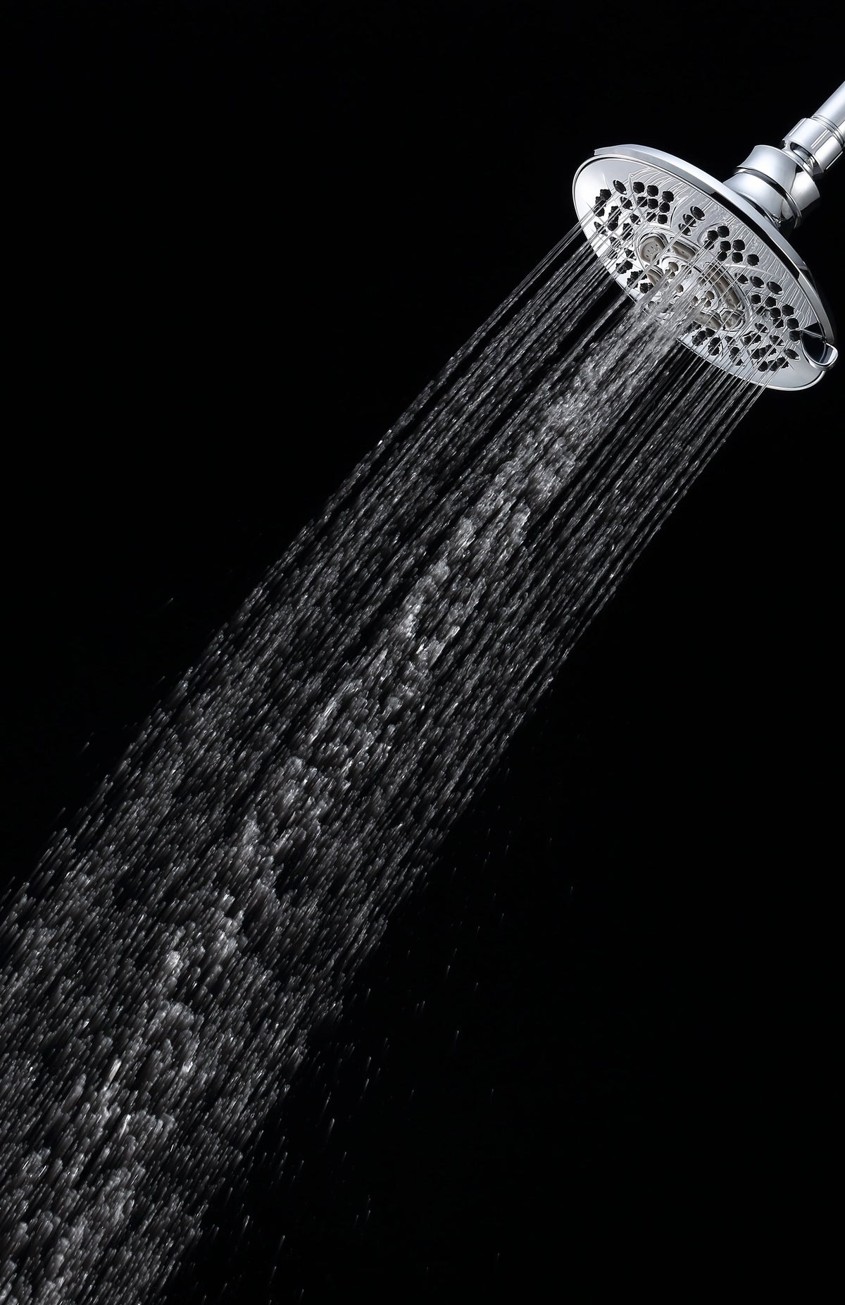 6-Setting Large Chrome Shower Head with Rub-Clean Nozzles Z8986