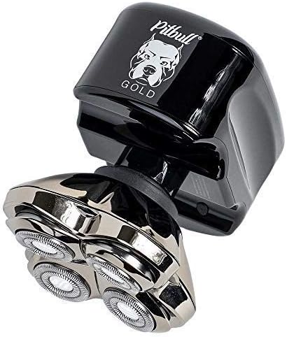 Head Shaver, Wet/Dry 4 Razor Rotary Shaver with Lithium-Ion Battery B429006
