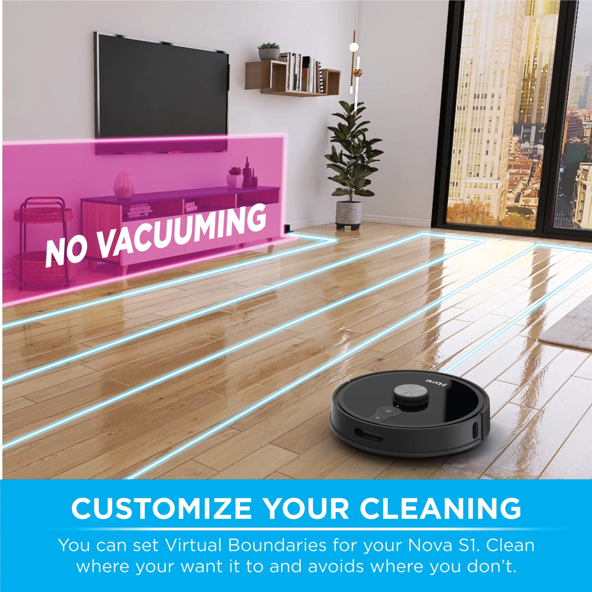 Self Empty Robot Vacuum S320