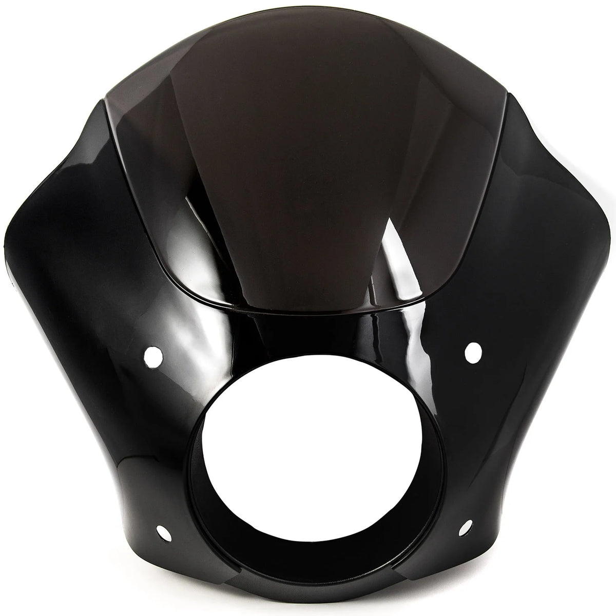 Black & Smoke Quarter Fairing Windshield Kit with Fork Mounting Hardware T968670
