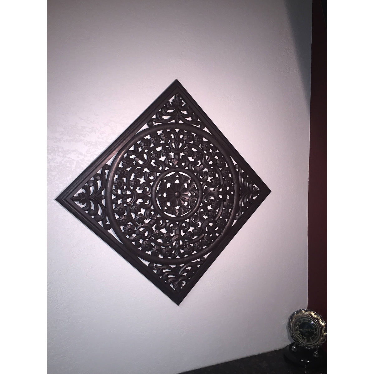 30x22 Brown Wooden Wall Panel N870