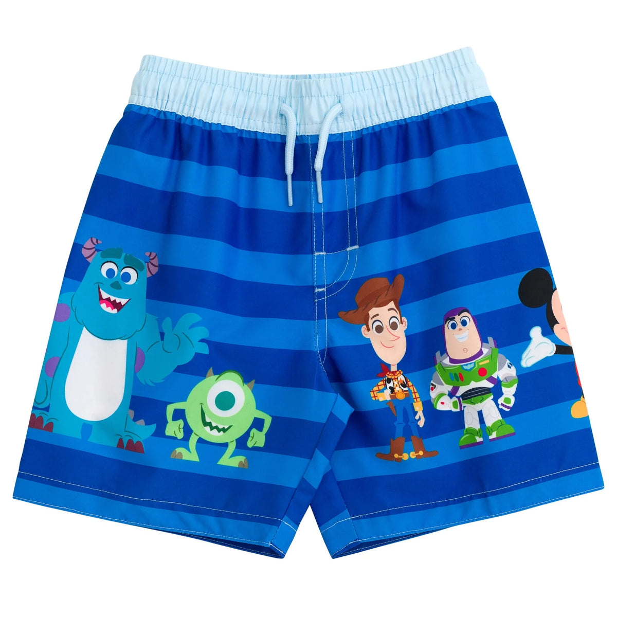 Toddler Boys Rash Guard and Swim Trunks Outfit Set E5437