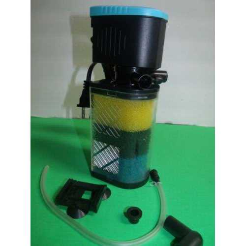 3-Stage in-Tank Aquarium Filter with Dual Water Outlet P971