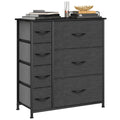 Grey 7 Drawer Storage Dresser P220541