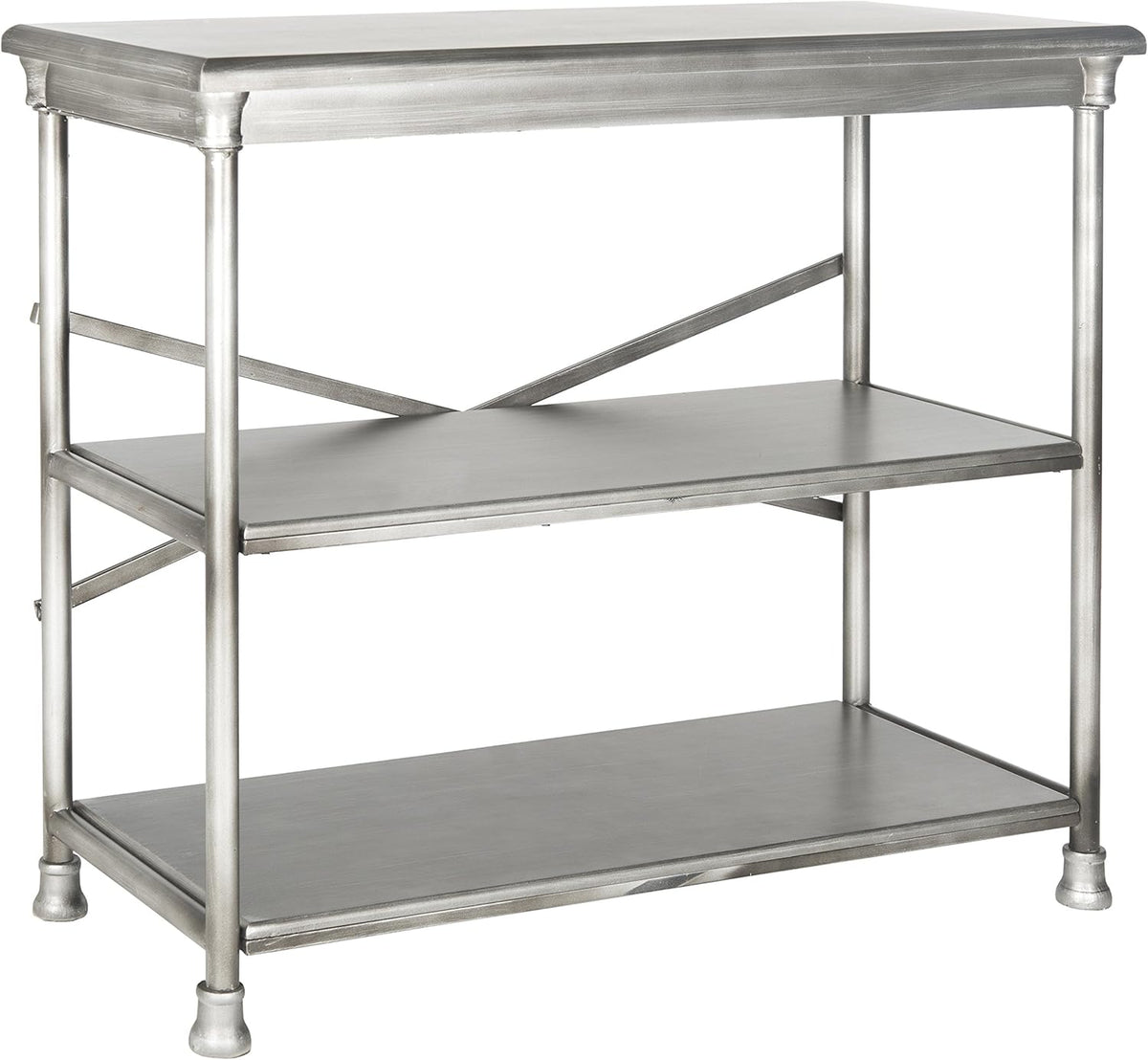 Dark Silver Medium Bookcase W555570