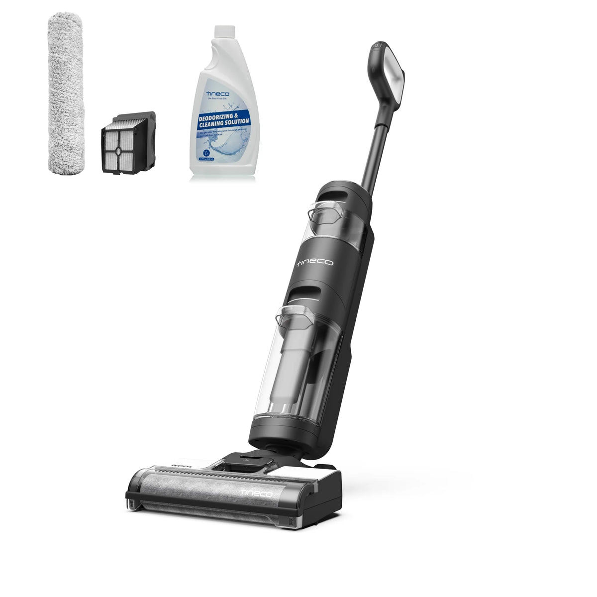 Cordless Wet/Dry Vacuum Cleaner and Floor Washer - Black O2075