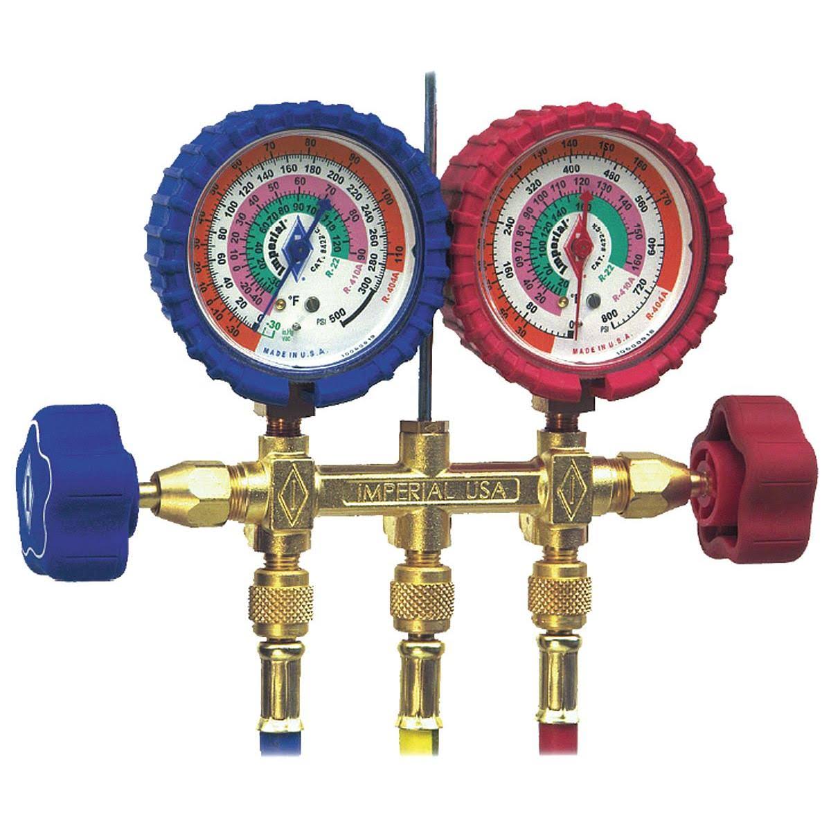 2-Valve Mechanical Manifold Gauge Set R38041