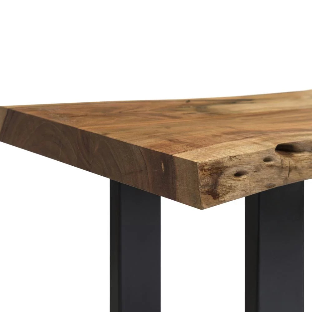 Natural Live Edge Wood 36" Bench I664628