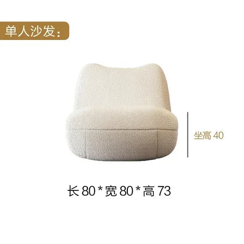 White Modern Sofa A687