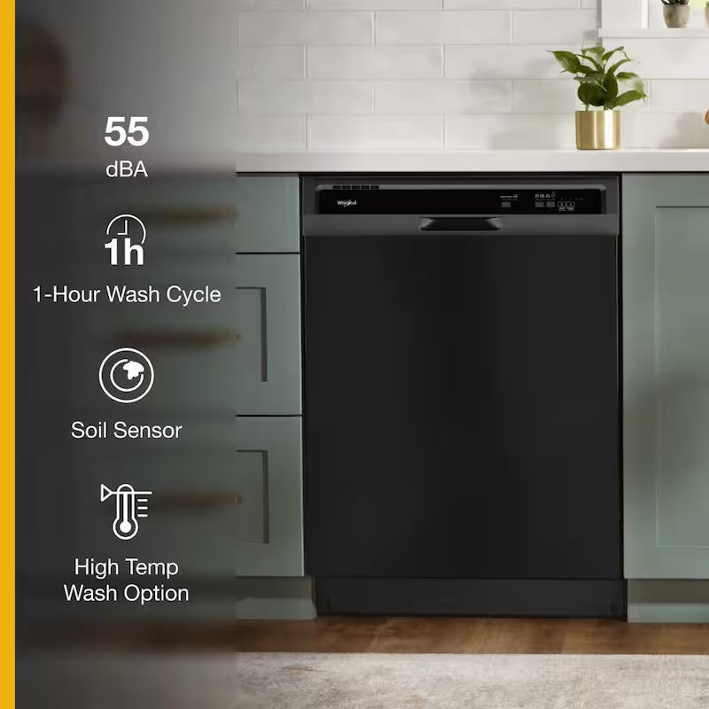 Black Built-In Tall Tub Dishwasher M983