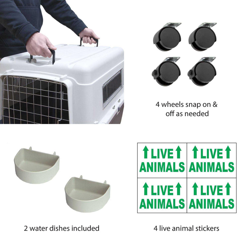 Plastic Dog Crate K47096