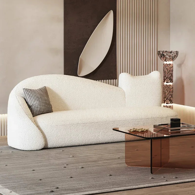 White Modern Sofa A687